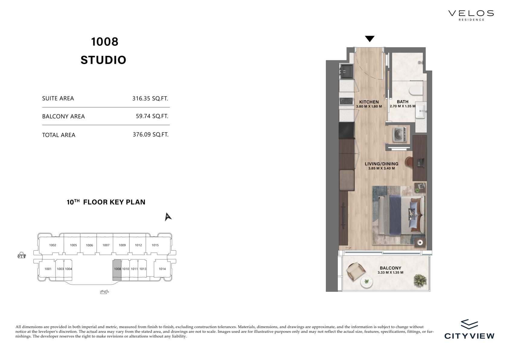 Studio Floor Plan